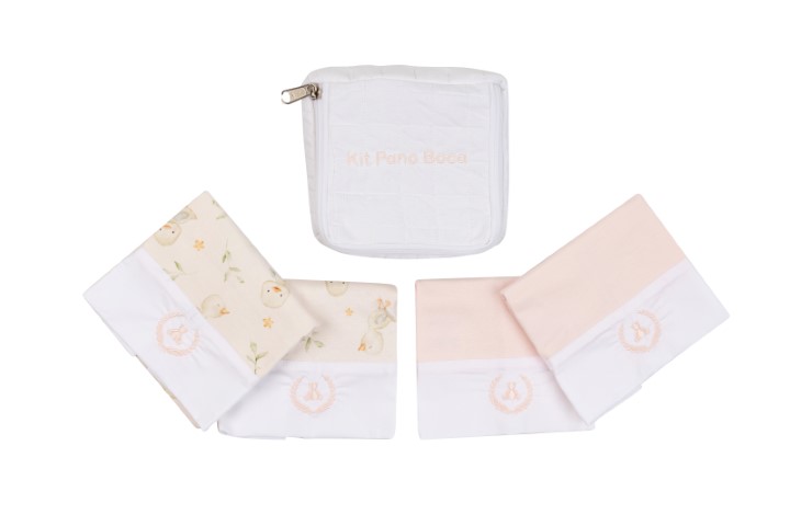 Kit Necessaire Pano de Boca 5pçs