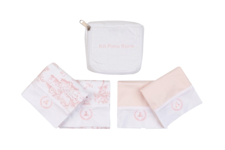 Kit Necessaire Pano de Boca 5pçs