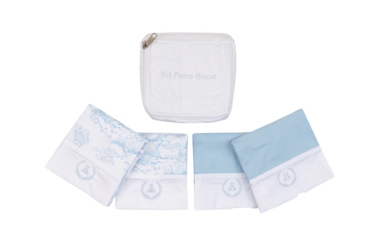 Kit Necessaire Pano de Boca 5pçs