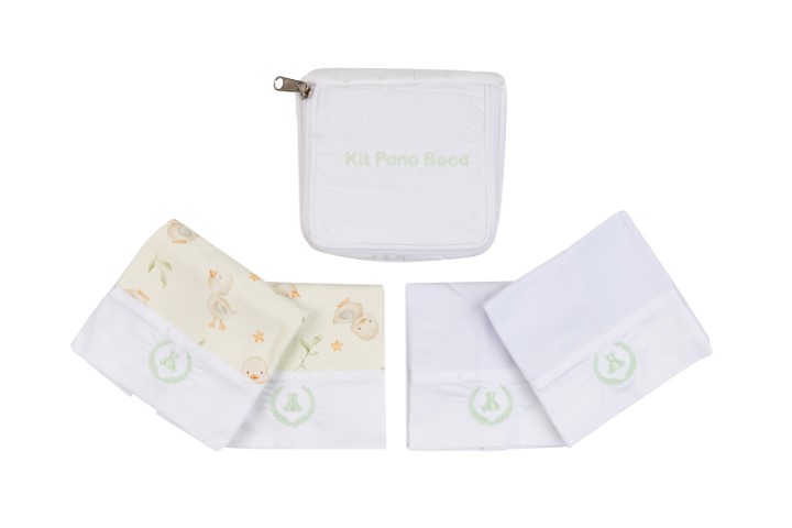 Kit Necessaire Pano de Boca 5pçs