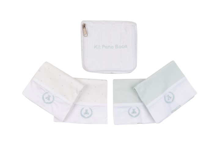 Kit Necessaire Pano de Boca 5pçs