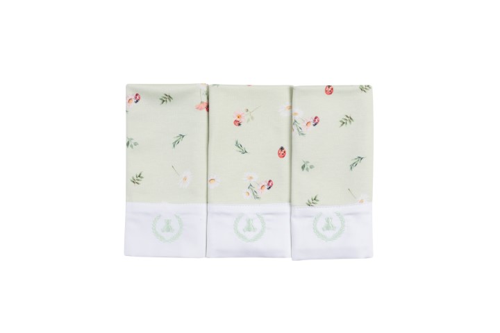 Kit Pano de Boca Malha 3pçs