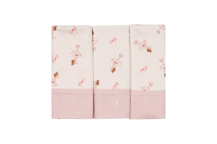 Kit Pano de Boca Malha 3pçs