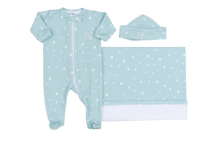 Saída Maternidade 3pçs