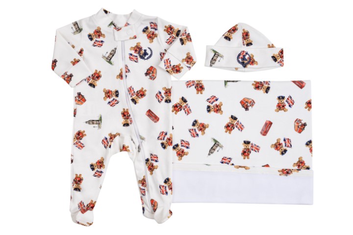 Saída Maternidade 3pçs