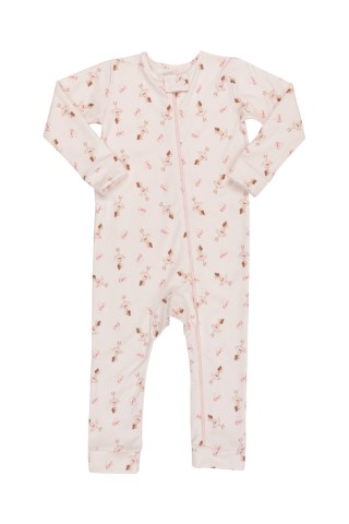 Macacão com Zíper Pijama Infantil