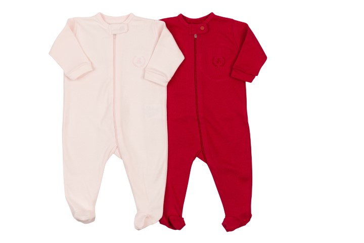 Kit Macacão com Zíper e Pé 2pçs