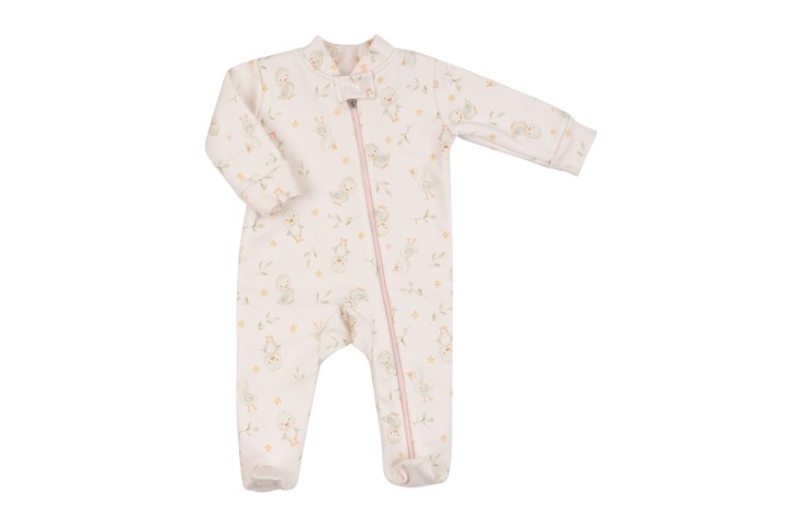 Macacão com Zíper e Forro Pêlo