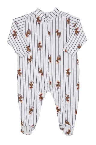 Macacão Botão e Pé