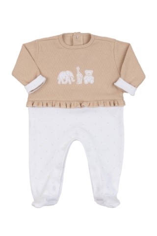 Macacão Sobreposição Babado