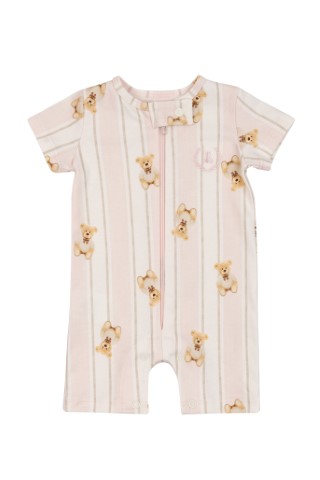 Macacão Curto Com Zíper