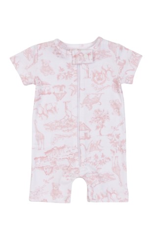 Macacão Curto Com Zíper