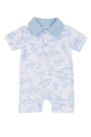 Macacão Curto Pólo